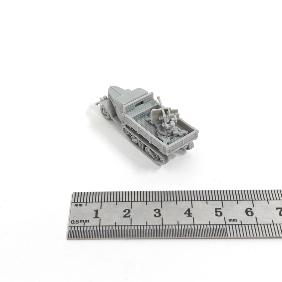 WWII German Maultier Flakwagen 1/144 Resin Model Kit - 1/144 resin model view 4