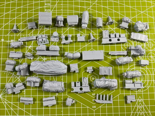 M1A1-M1A2 Abrams Main Battle Tank 1/35 Resin Model Kit