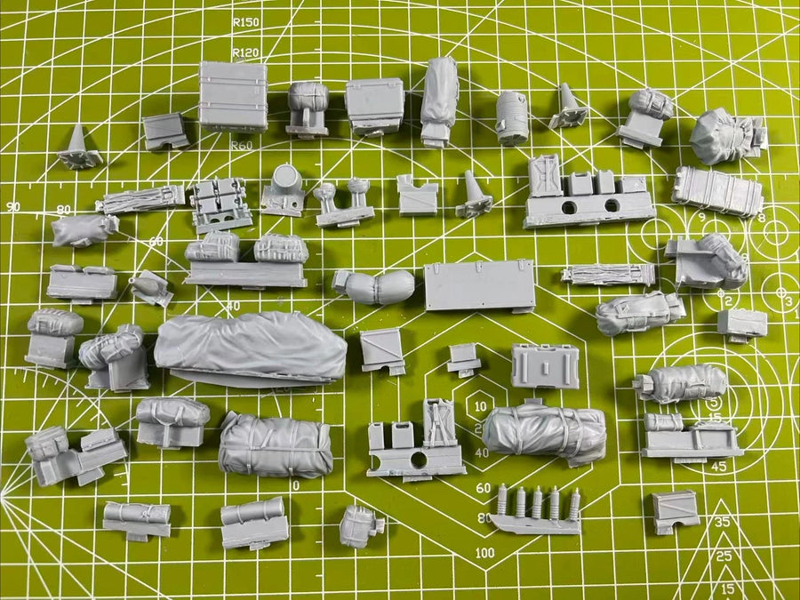 M1A1-M1A2 Abrams Main Battle Tank 1/35 Resin Model Kit - unpainted resin model kit