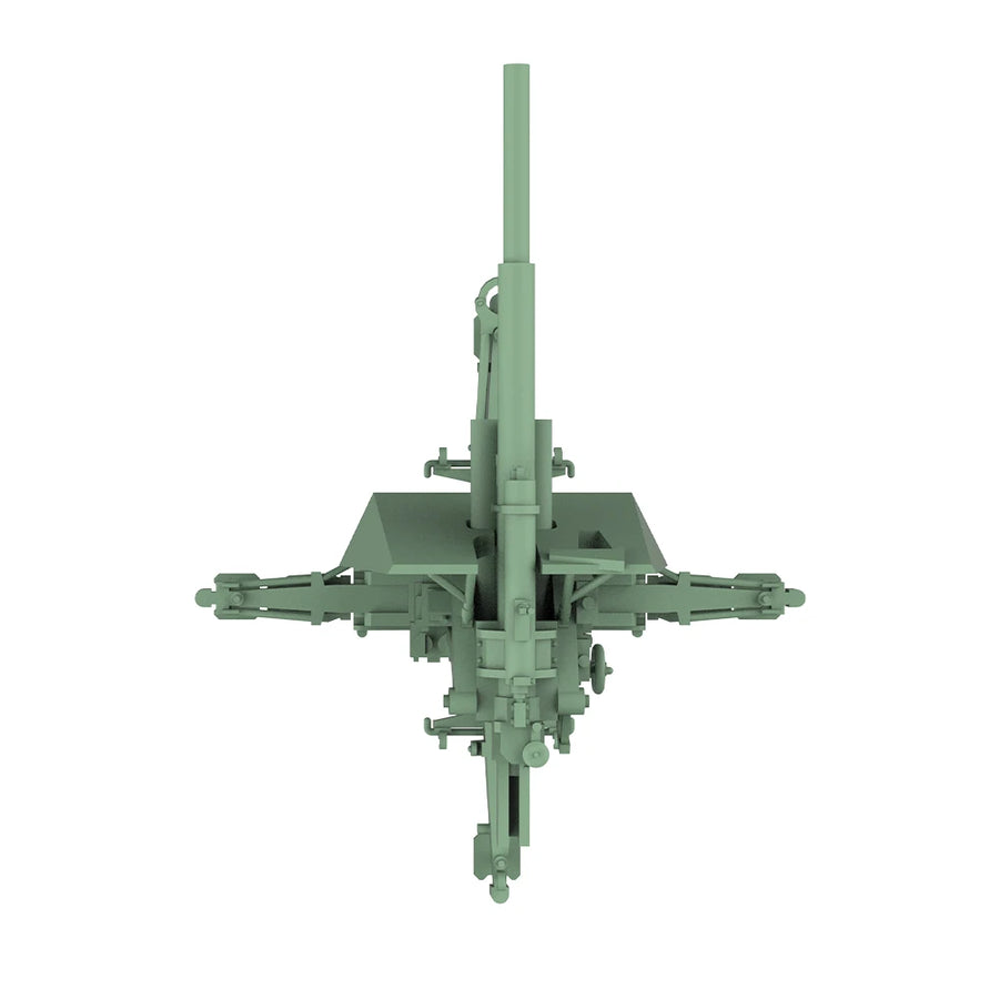 German 88mm Flak Gun 1/144 Resin Model Kit - 1/144 resin model view 2