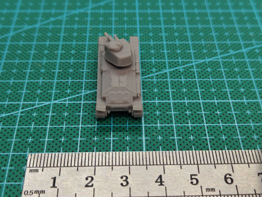Panzer 35(t) Light Tank 1/144 Resin Model Kit - 1/144 resin model view 4