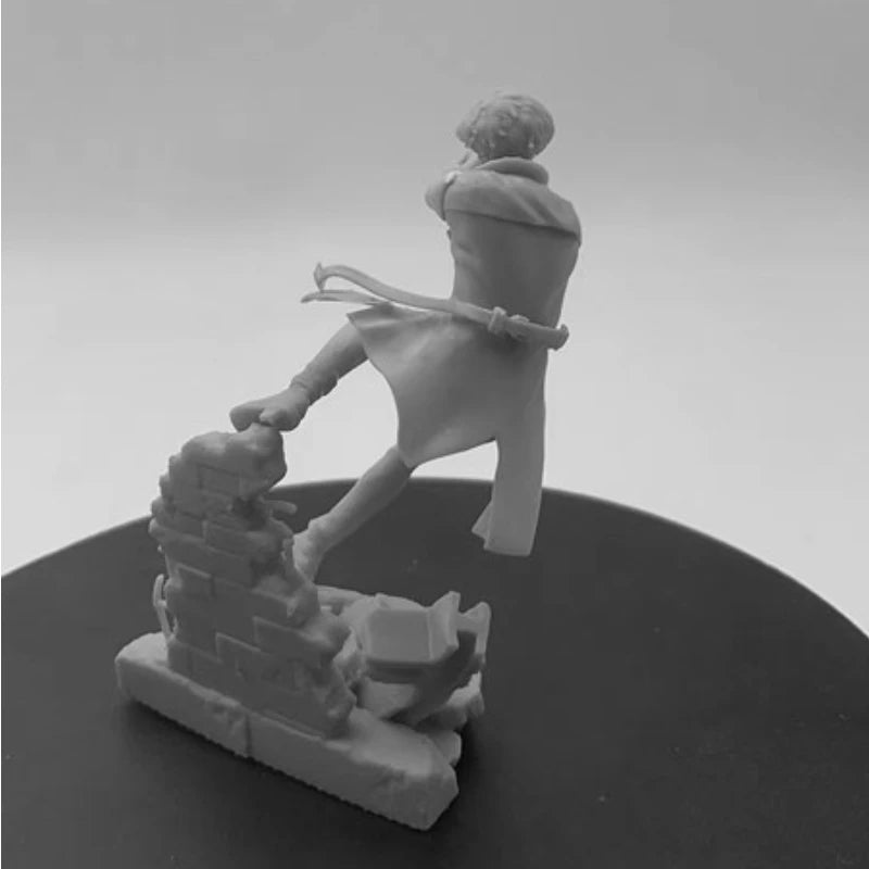 Spike Spiegel Combat Pose 1/24 Resin Figure Kit - 1/24 resin model view 6