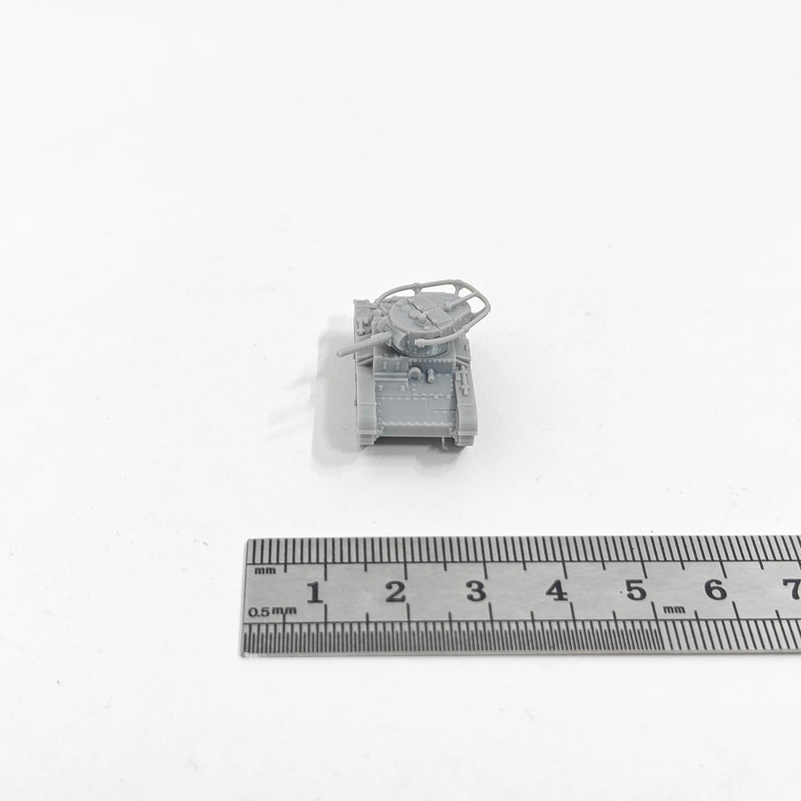 Soviet T-26B Light Tank 1/144 Resin Model Kit - 1/144 resin model view 3