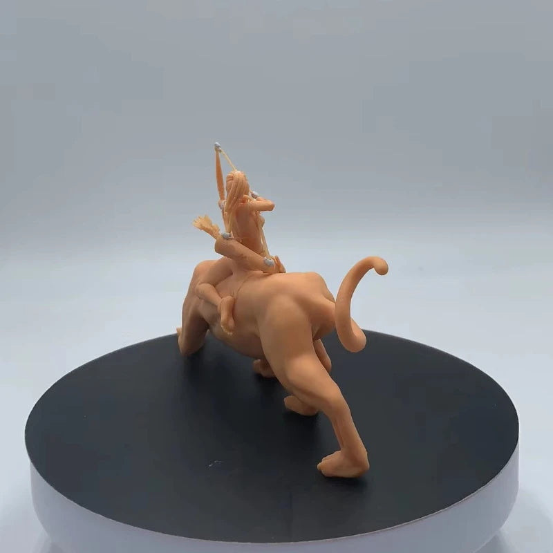 Amazon Warrior Archer on Lion 1/24 Resin Figure Kit - 1/24 resin model view 6
