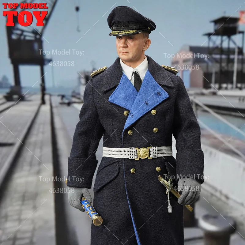 WWII German Officer Bust 1/6 Scale Resin Kit - resin model view 2
