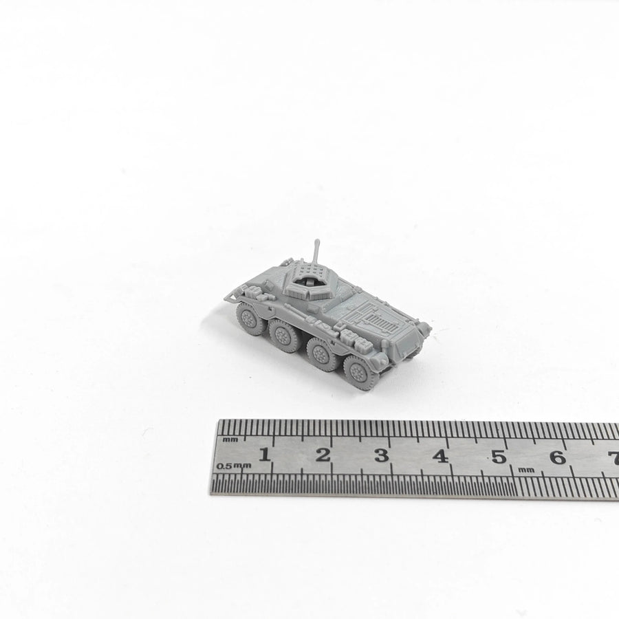 German Sd.Kfz.234/1 Armored Car 1/144 Resin Model Kit - 1/144 resin model view 4