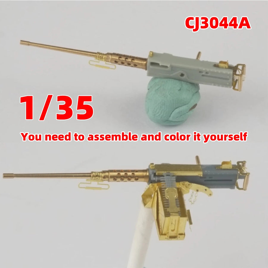 Modern US M2 Browning Machine Gun 1/35 Resin Model Kit - 1/35 resin model view 4
