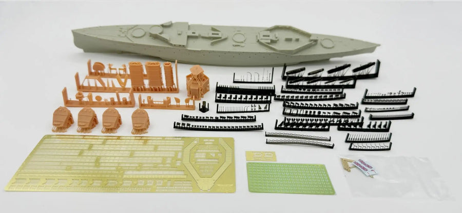HMS Lion WWI Battlecruiser 1916 1/700 Resin Ship Kit - unpainted resin model kit