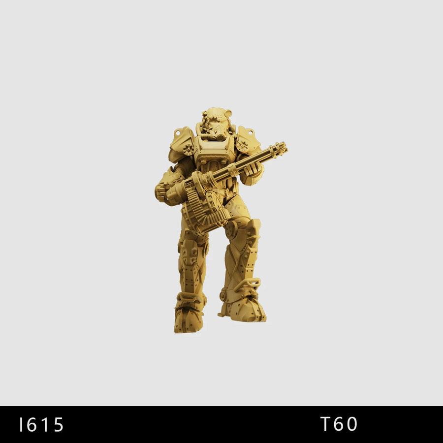 Post-Apocalyptic Undead Gunslinger & Female Operative 75mm Resin Figure Kit - resin model view 3