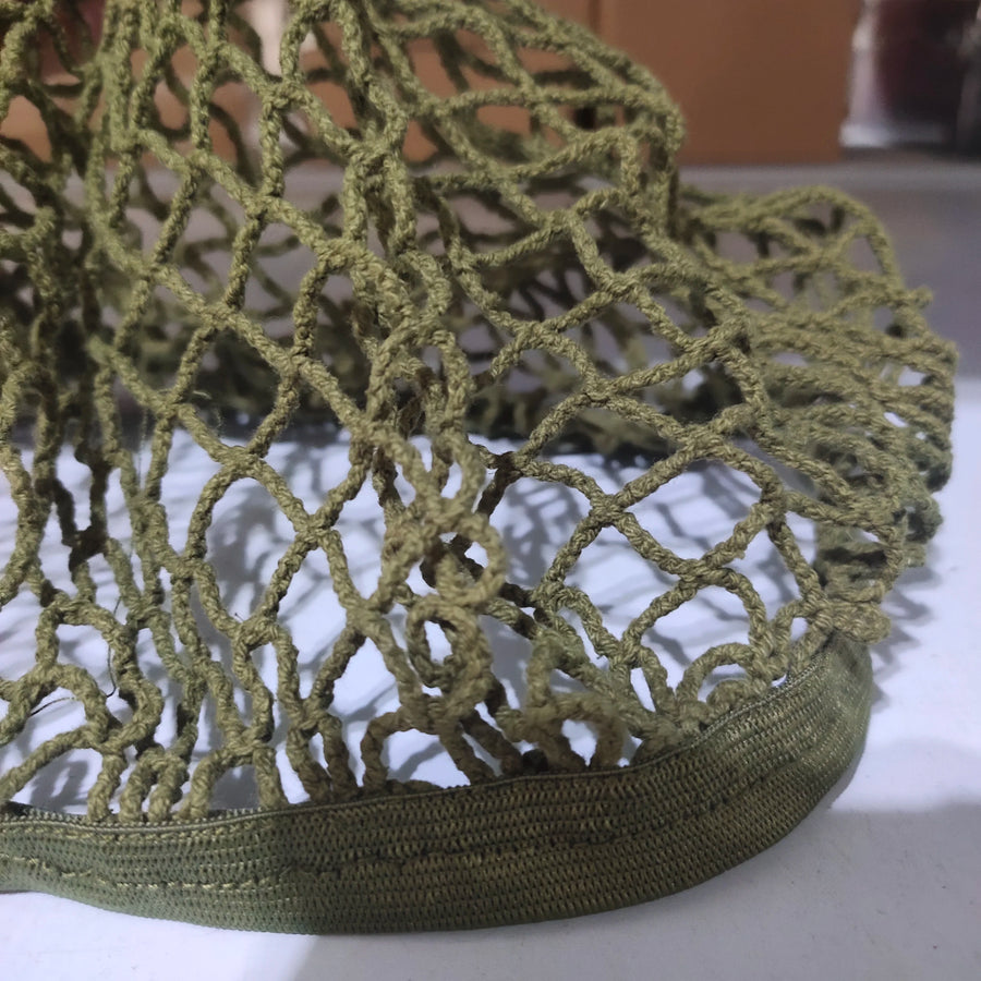 WWII US M1 Helmet Net Cotton Camouflage Cover Resin Miniature Accessory - resin model view 3
