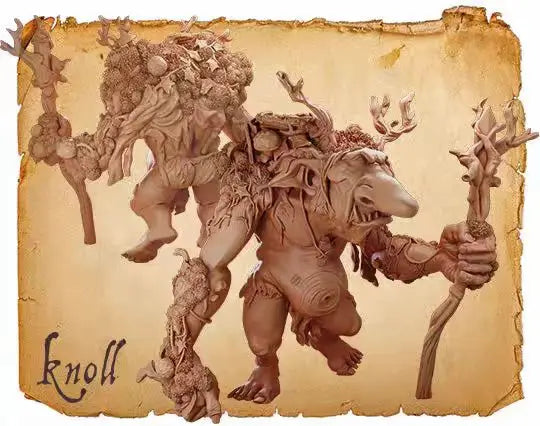 Moonstone Knoll The Troll - Resin Figure Kit - resin model view 2