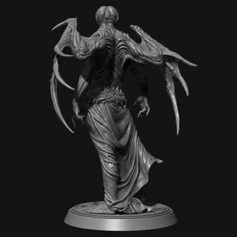 Winged Demon Vampire Fantasy 75mm Resin Figure - 75mm resin model view 3