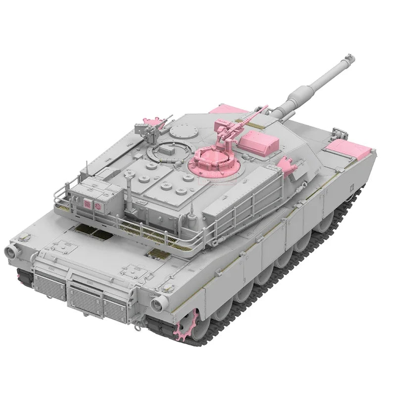 Modern M1A1 Abrams Main Battle Tank 1/35 Resin Vehicle Kit - resin model view 3