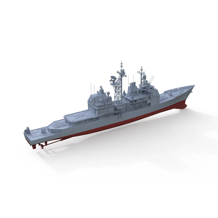 US Navy Monterey-Class Guided Missile Cruiser 1/400 Resin Model Kit - 1/400 resin model view 4