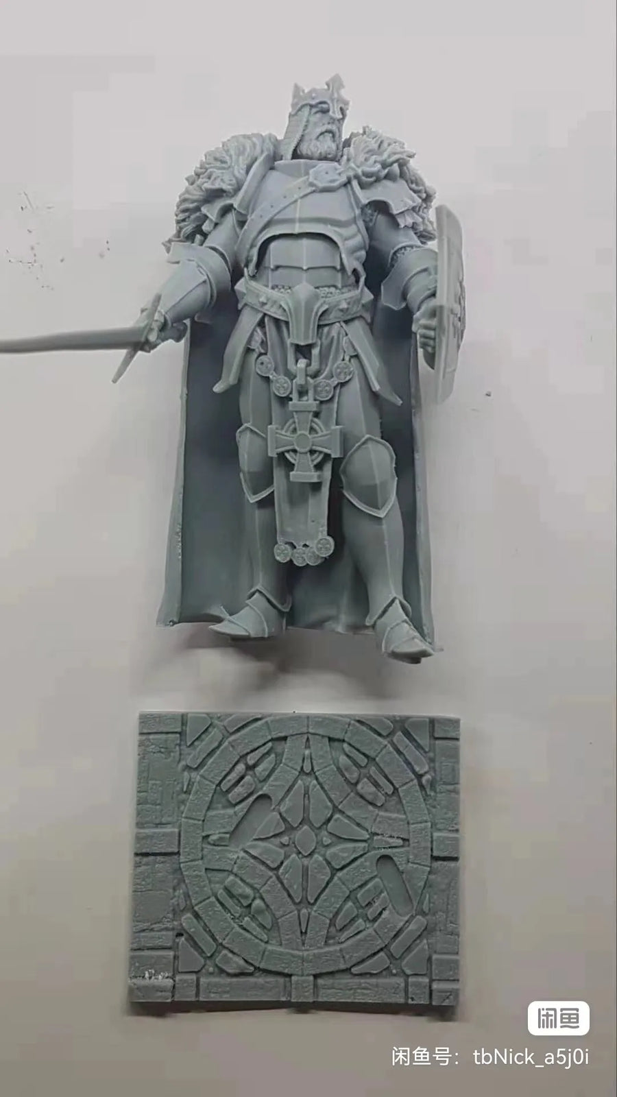 King Arthur Camelot Legend 75mm Resin Figure - 75mm resin model view 5