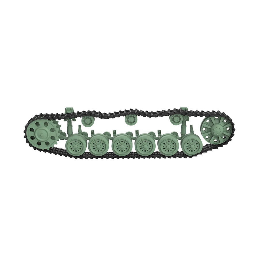 German Panzer III Ausf.G Tank Track Set 1/35 Resin Upgrade Kit - 1/35 resin model view 2