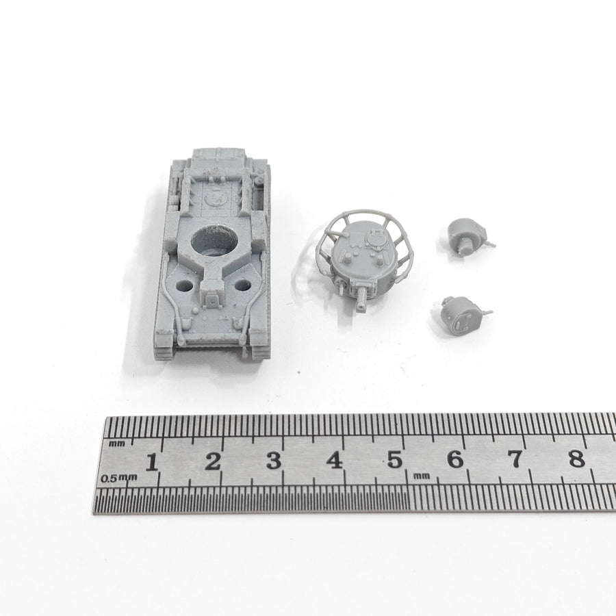 T-28 Medium Tank 1/144 Scale Resin Model Kit - 1/144 resin model view 5