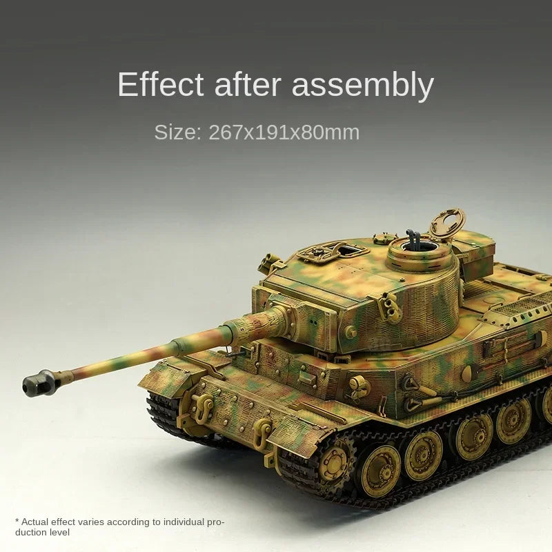 WWII German Bergepanther Armored Recovery Vehicle 1/35 Resin Kit - resin model view 2