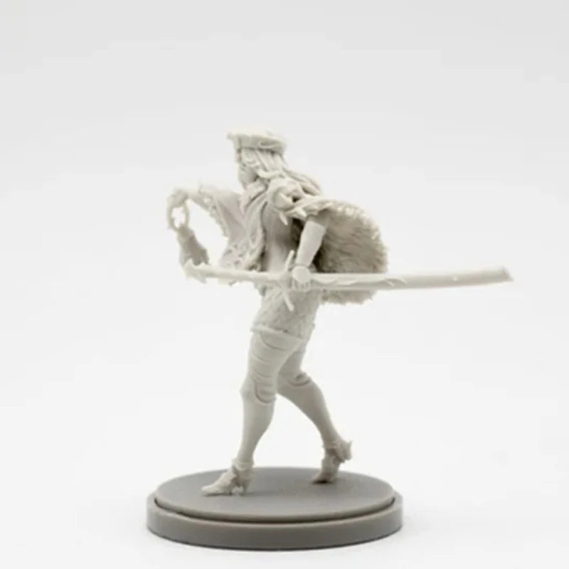 Kd Rayanor King Warrior Resin Figure Kit - Fantasy Character Model - resin model view 2