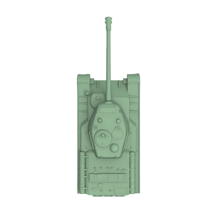 Soviet T-44-122 Medium Tank 1/56 Scale Resin Model Kit - 1/56 resin model view 3