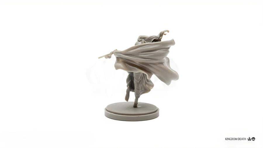 Kingdom Death Lune Winged Warrior 28mm Resin Figure Kit - 28mm resin model view 4