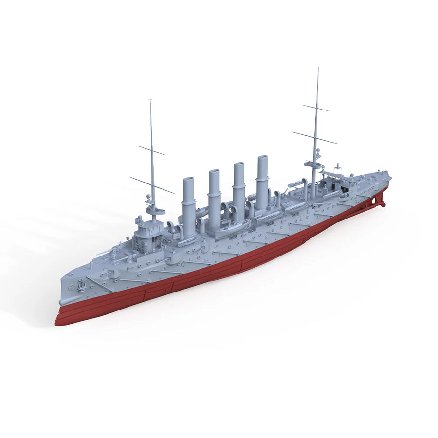 Russian Varyag Protected Cruiser 1/2000 Resin Model Kit - 1/2000 resin model view 2