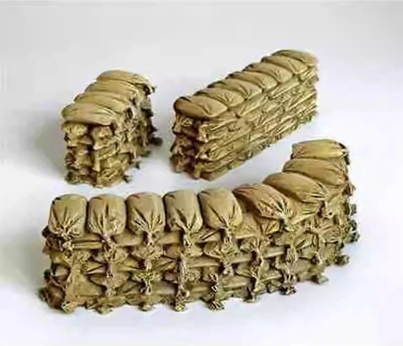 WWI Trench Sandbag Position Resin Terrain Kit 1/35 Scale Diorama - 1/35 resin model view 2