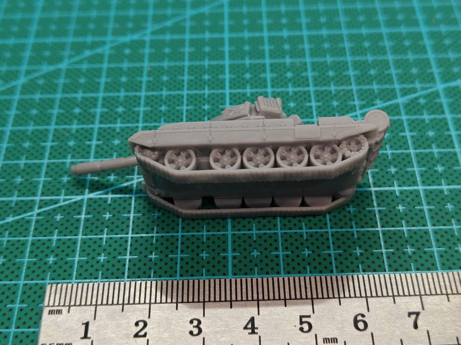 T-55A Main Battle Tank 1/144 Resin Model Kit - 1/144 resin model view 4