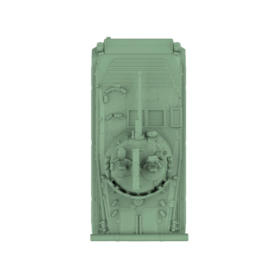 T-34 Tank (resin model kit parts) - resin model view 5