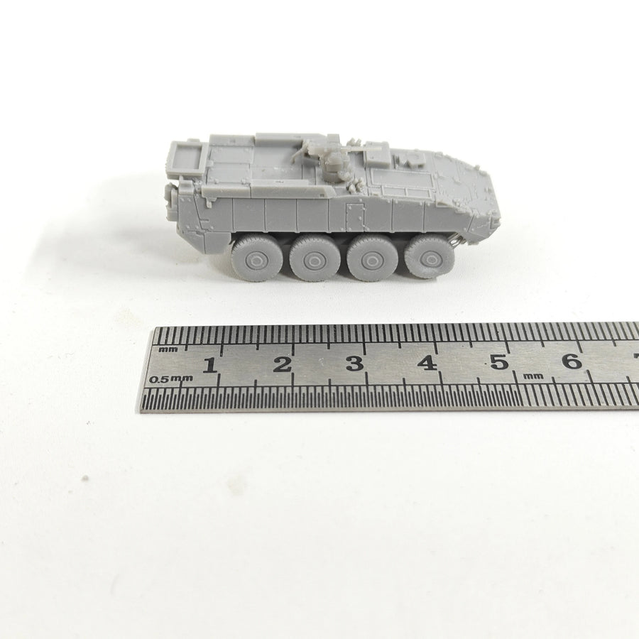 Piranha Wheeled Armored Personnel Carrier 1/144 Resin Model Kit - 1/144 resin model view 2