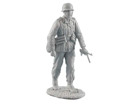WWII German Afrika Korps Submachine Gunners Set of 2 1/35 Resin Figure Kit - resin model view 2