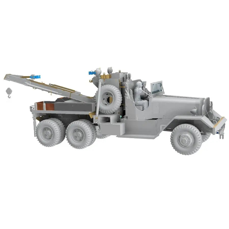 US Heavy Wrecker Ward LaFrance M1A1 1/35 Resin Model Kit - 1/35 resin model view 6
