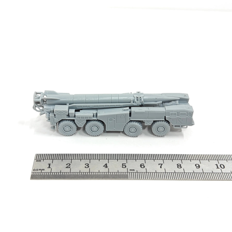 SCUD Missile Launcher Truck 1/144 Scale Resin Model Kit - 1/144 resin model view 3
