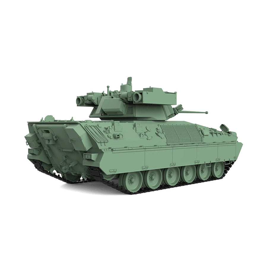 Modern US M2/M3 Bradley Infantry Fighting Vehicle with 25mm Cannon 1/56 Resin Vehicle Kit - resin model view 4