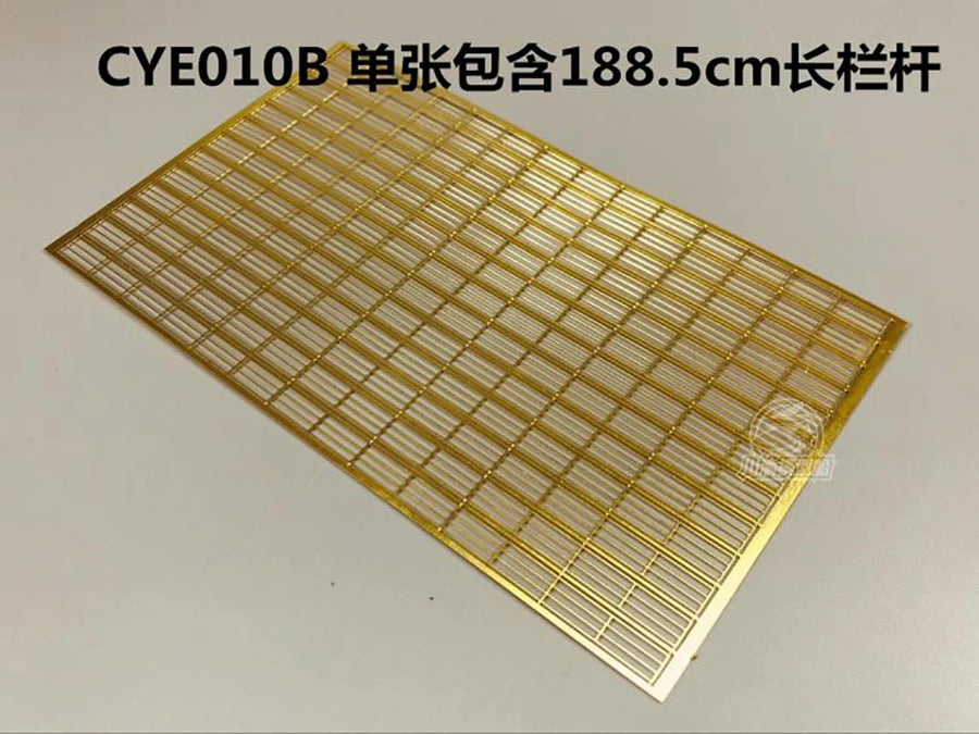 1/200 Scale Ship Handrail Ladder Railing Metal Etched Parts Resin Model Kit - 1/200 resin model view 3