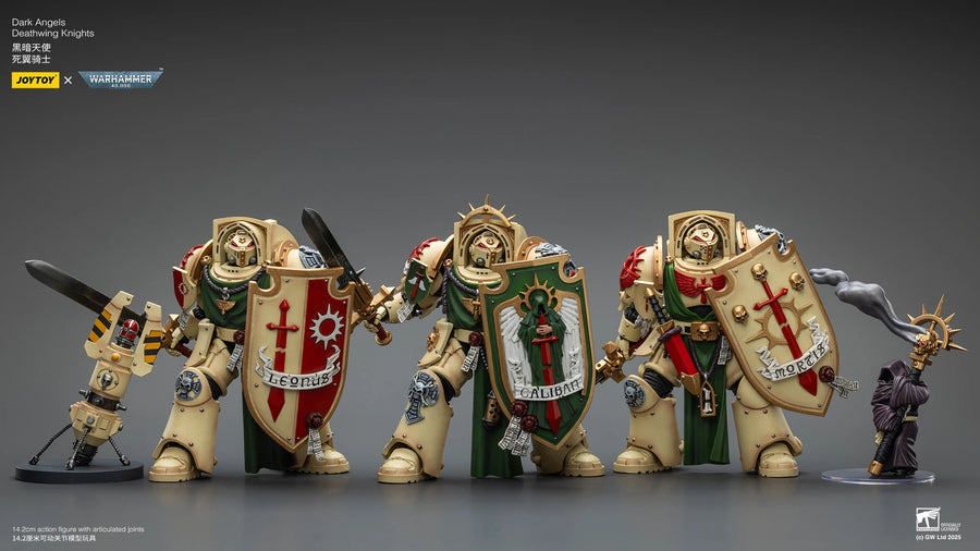 Dark Angels Deathwing Knights 1/18 Resin Figure Set - 1/18 resin model view 2