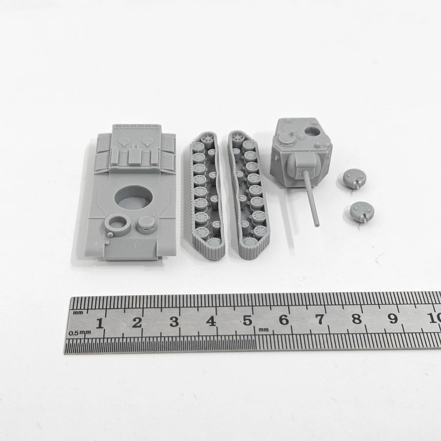 WWII Soviet KV-5 Heavy Tank 1/144 Resin Model Kit - 1/144 resin model view 5