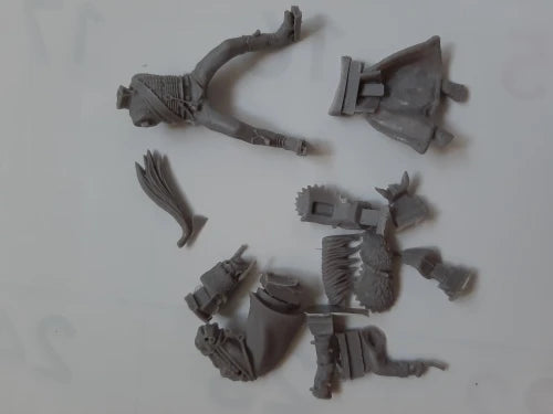 French 4th Hussar Napoleonic 54mm Resin Figure Kit - 54mm resin model view 2