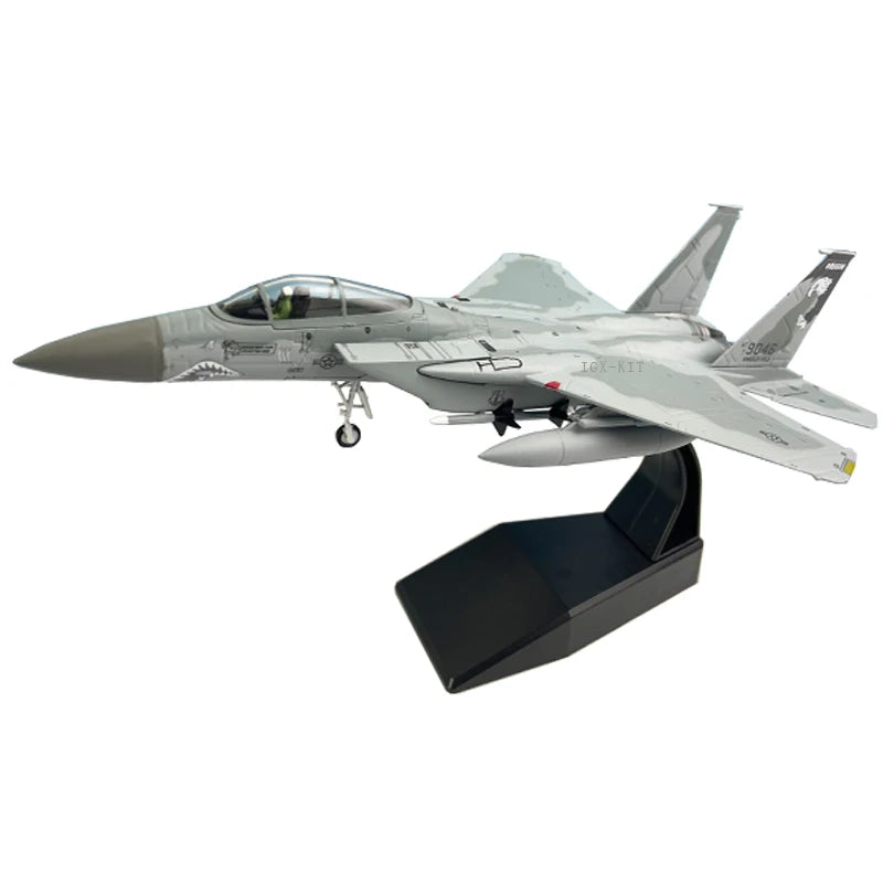 F-15 Eagle Fighter Jet Diecast Model 1:100 Scale with Display Stand - 1/100 resin model view 5