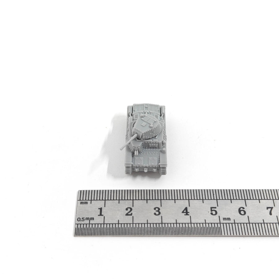 M15/42 Medium Tank 1/144 Scale Resin Model Kit - 1/144 resin model view 3