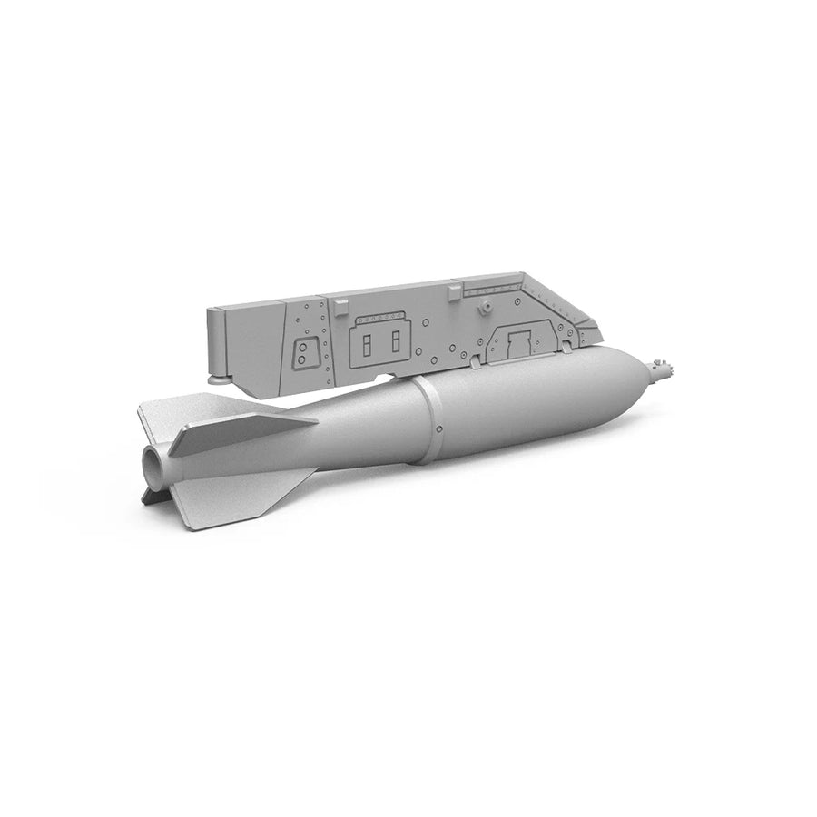 France Mirage 2000 250kg Carrier Pod 1/32 Resin Model Kit Upgrade - 1/32 resin model view 2
