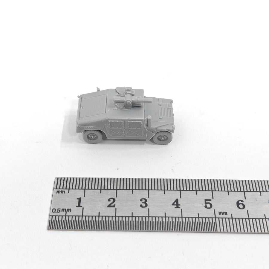 Modern US Army HMMWV TOW Missile Carrier 1/144 Resin Model Kit - 1/144 resin model view 2