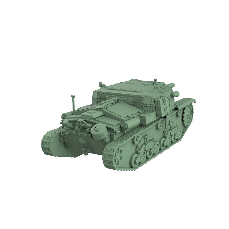 WWII Soviet KV-2 Heavy Tank 1/35 Resin Vehicle Kit - resin model view 2