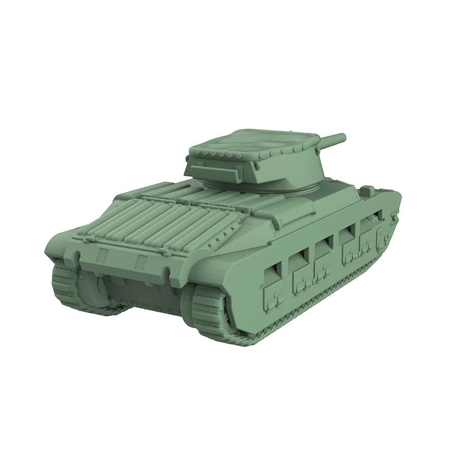 British Matilda Infantry Tank 1/144 Resin Model Kit - 1/144 resin model view 2