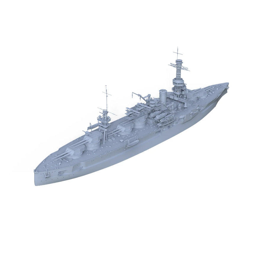 BB-32 1927 Wyoming Battleship 1/1200 Resin Model Kit - 1/1200 resin model view 4