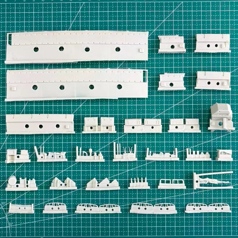 Leopard 1A5BE Main Battle Tank 1/35 Resin Conversion Kit - 1/35 resin model view 4