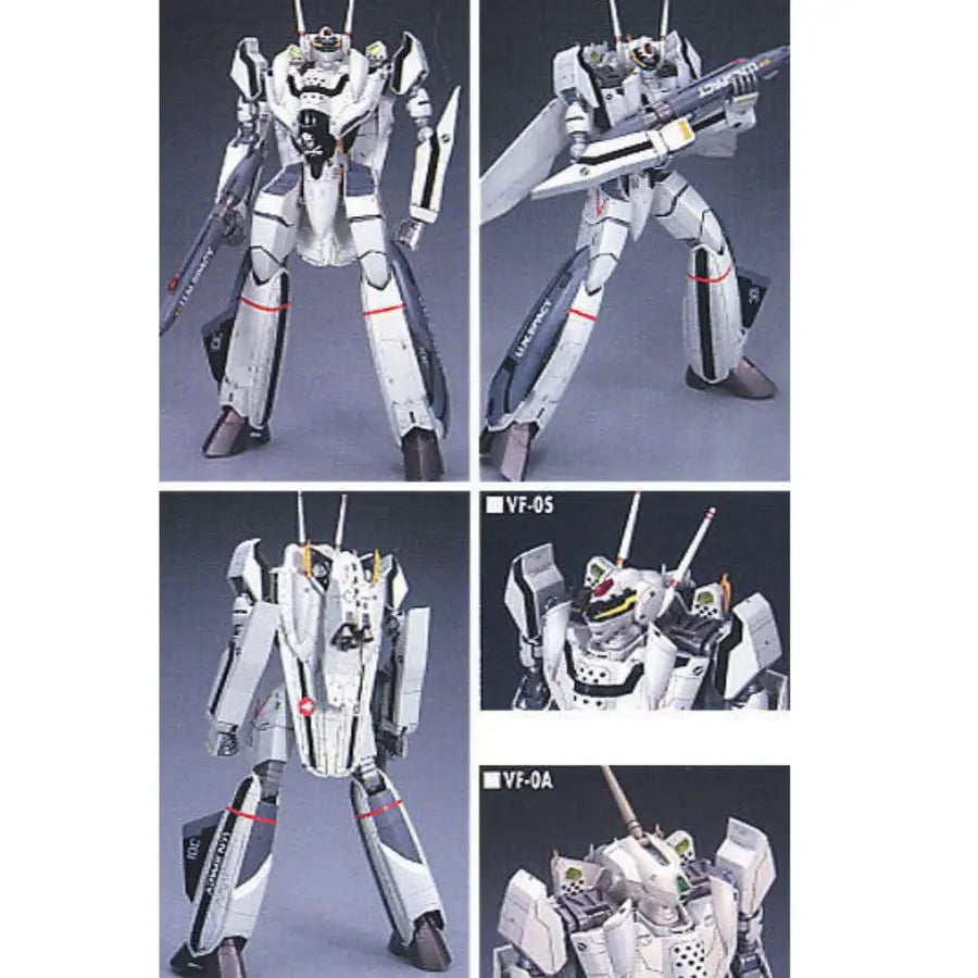VF-0A/S Battloid Macross Zero 1/72 Resin Model Kit - 1/72 resin model view 2