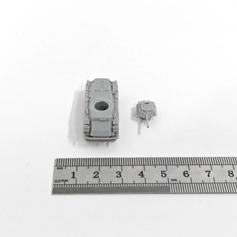 German Sd.Kfz.234/1 Armored Car 1/144 Resin Model Kit - 1/144 resin model view 5