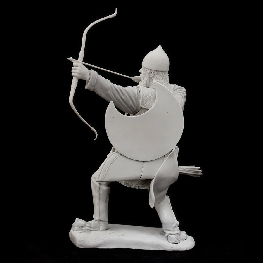 Ancient Persian Archer Warrior 1/24 Resin Figure Kit - 1/24 resin model view 4