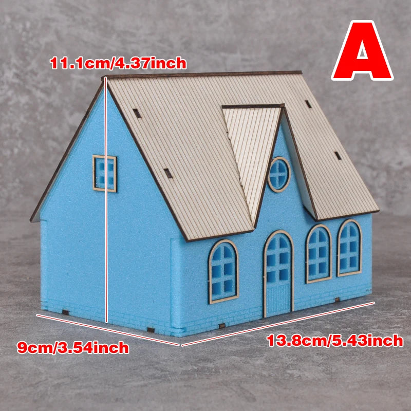 Eastern European Village House Shop 1/72 Resin Terrain Diorama Kit - 1/72 resin model view 2